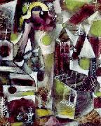 Paul Klee Sumpflegende, heute im Besitz des Lenbachhaus Munchen oil painting on canvas